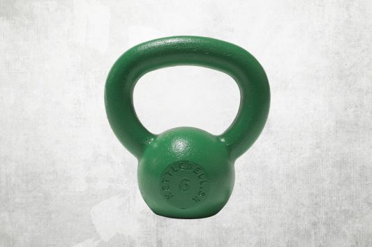 Kettlebell zelený 6kg