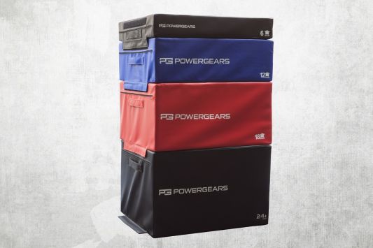 Adjustable Soft Plyobox Set |  Foam Plyo Box Set | Power Gears Europe