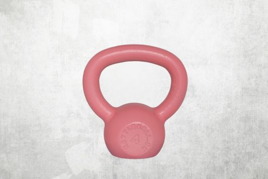 Kettlebell pink 4kg | Best Kettlebell | Power Gears Europe