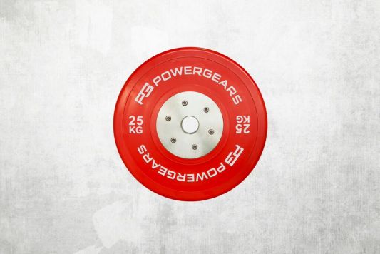 Competition Bumper Plate 25kg | Power Gears Europe 