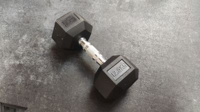 Hexagon Dumbbell 12,5kg used ATD 2024