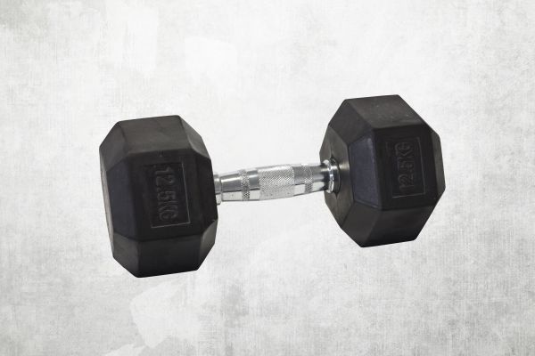 Hexagon dumbbell 12,5kg | Power Gears Europe