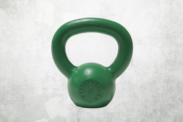 Kettlebell zelený 6kg