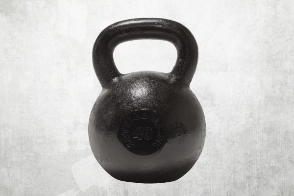 Kettlebell čierny 40kg