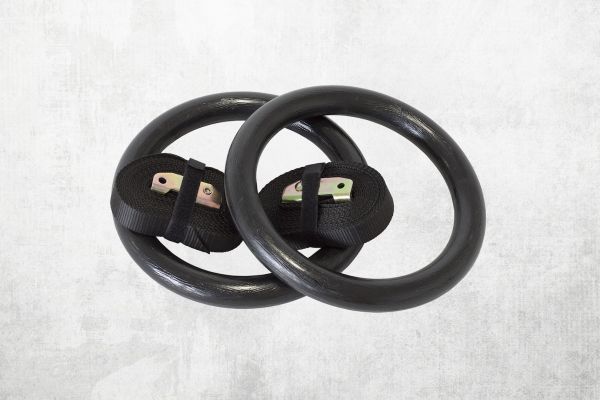 Gymnastic Rings Black | Olympic Rings Gymnastics | Power Gears Europe