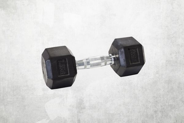 Hexagon Dumbbell 7,5kg | Power Gears Europe