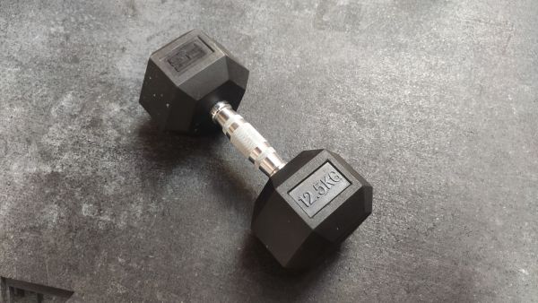 Hexagon Dumbbell 12,5kg used ATD 2024