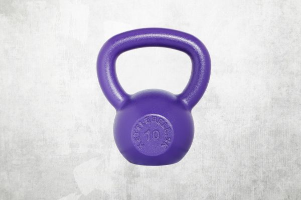 Kettlebell fialový 10kg