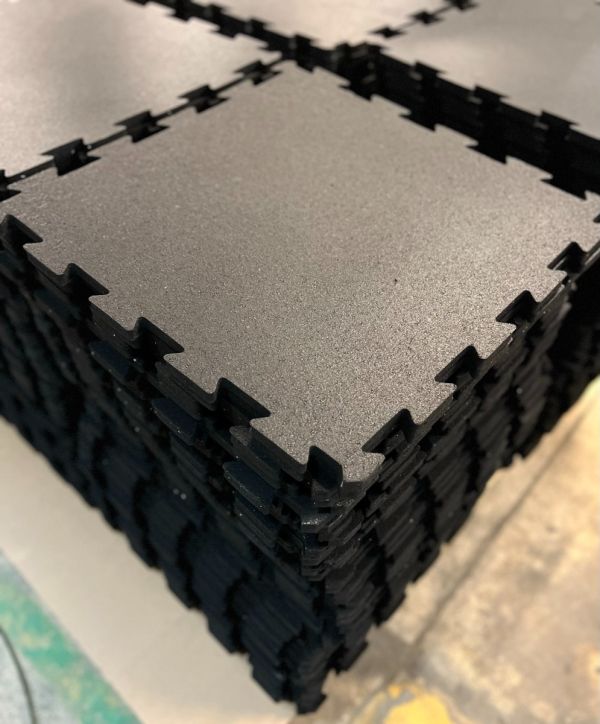 Rubber Flooring Puzzle 500x500x15mm
